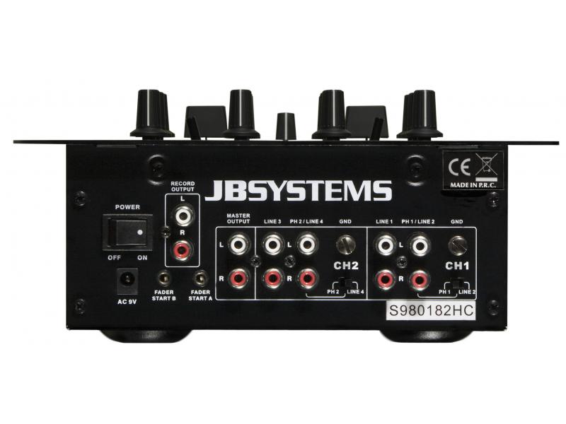 JB Systems Mix2 Pro Mixer AL1