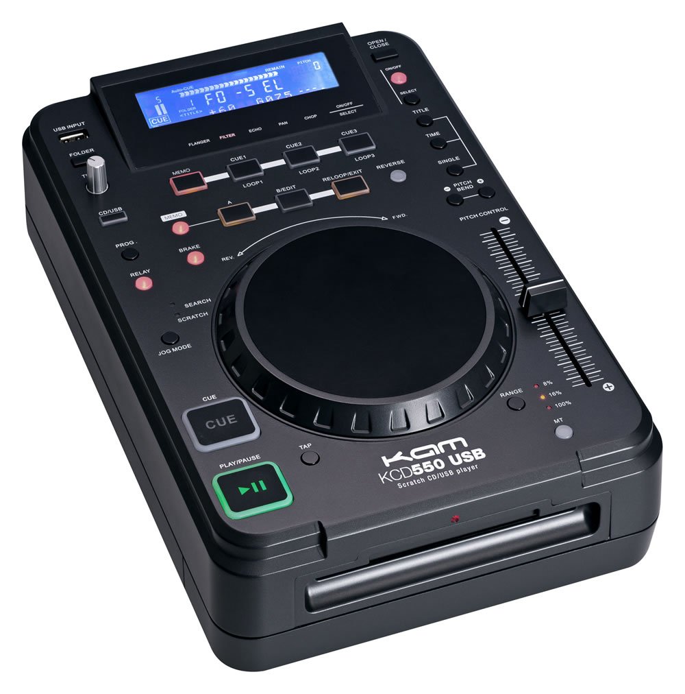 KAM KCD550 Scratch with Effects USB/CD/MP3 Player