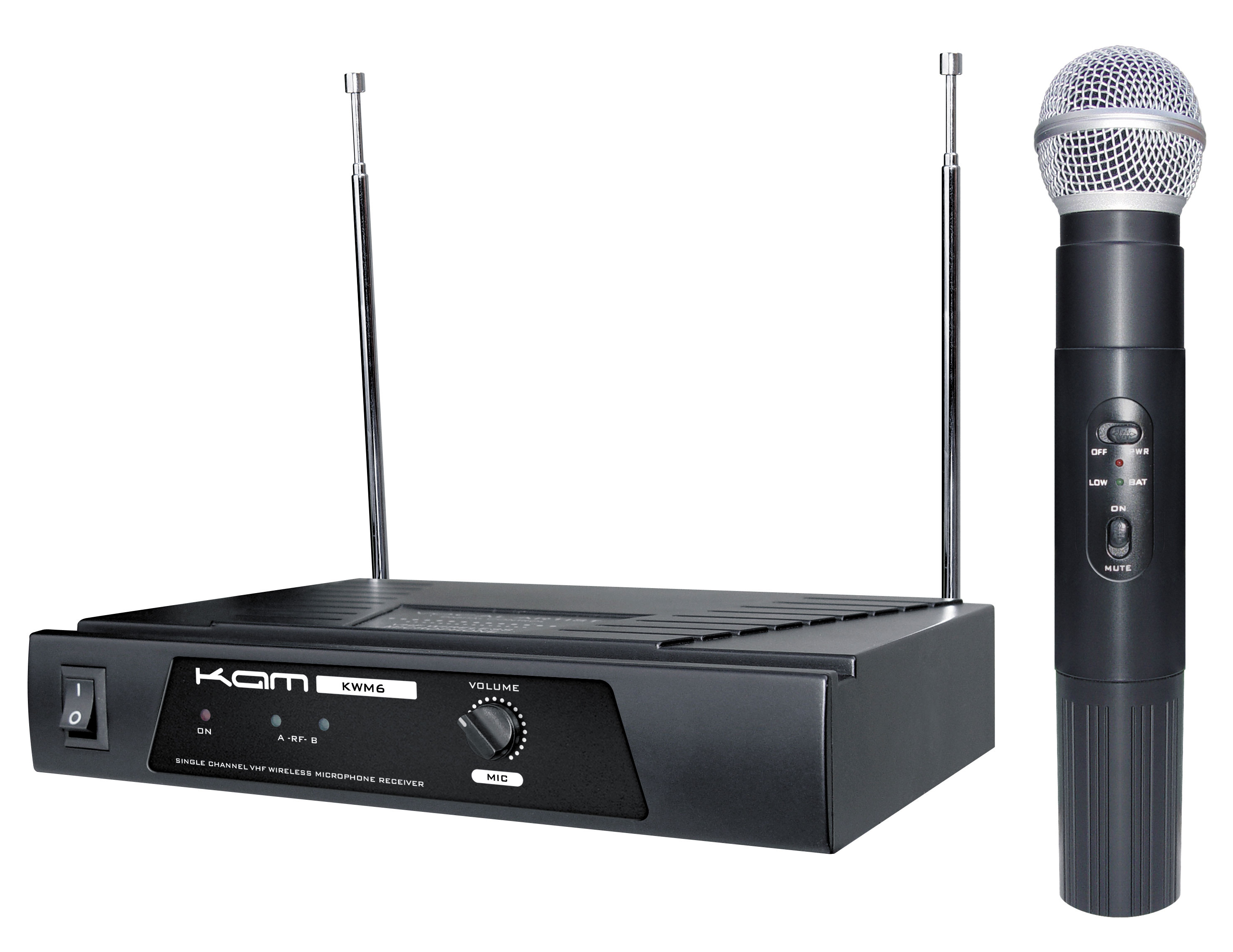Kam KWM6 VHF Wireless Microphone System