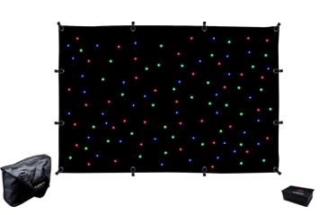 KAM RGB Starcloth Mobile Backdrop 3 x 2m