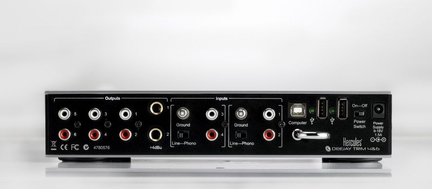 Hercules Trim 4 - 6 Pro DJ Audio Interface Hub (Alt)