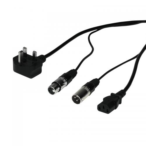 W Audio 3m Combi XLR/Power Cable