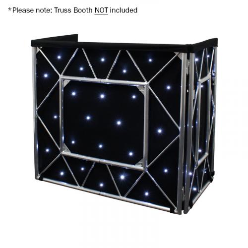 Equinox Truss Booth LED Starcloth System - CW