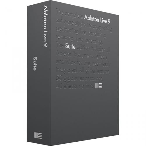 Ableton Live 9 Suite Upgrade from Live 9 Intro