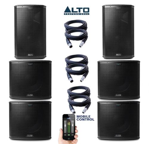 Alto Black Series 15S & 12 Extreme Power Pack #7