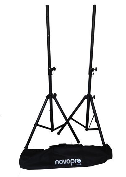 Novopro SS2HQ Speaker stand kit with bag