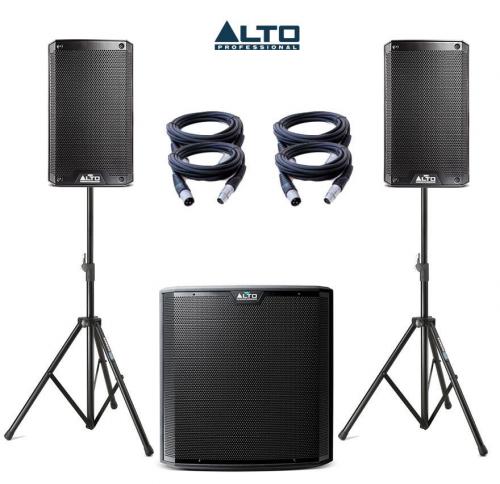 Alto Truesonic TS308 & TS215S Power Pack 2 - 5250W Active Sound System