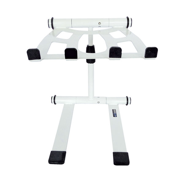 Novopro LS22M folding laptop / tablet multi stand with bag – White finish