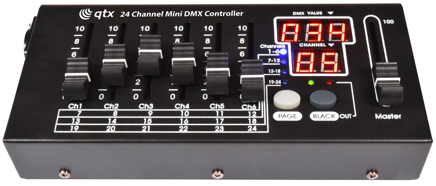 24 Channel Mini DMX Controller 24 Channel Mini DMX Controller