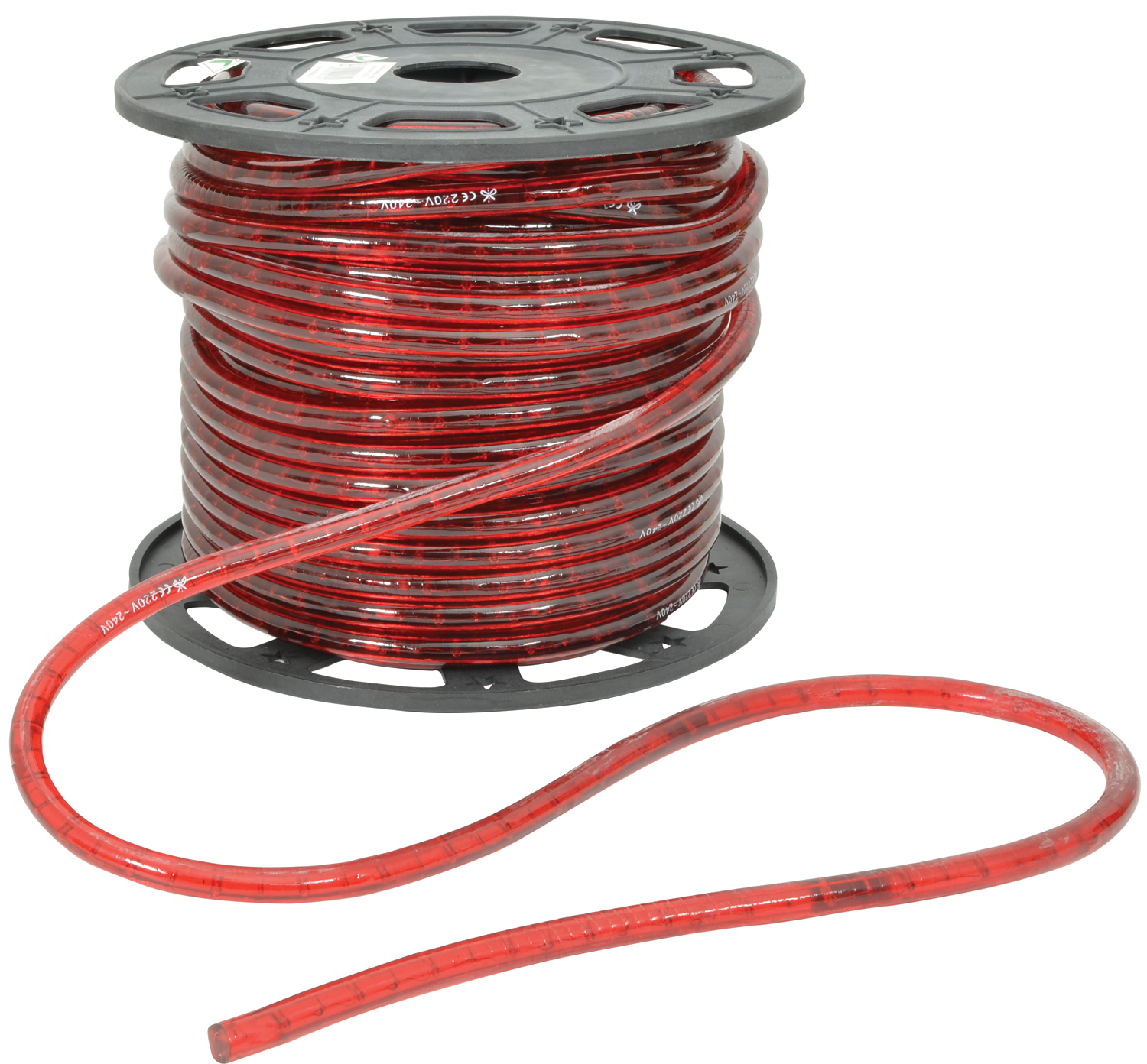 230V Rope Light - 45m Rope light, 230V, 45m reel, red - price per m
