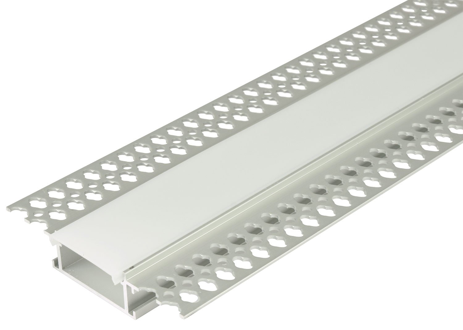 Aluminium LED Tape Profile Wide Flush Mounted Plaster-in Wide Flush Mount Plaster In 2m