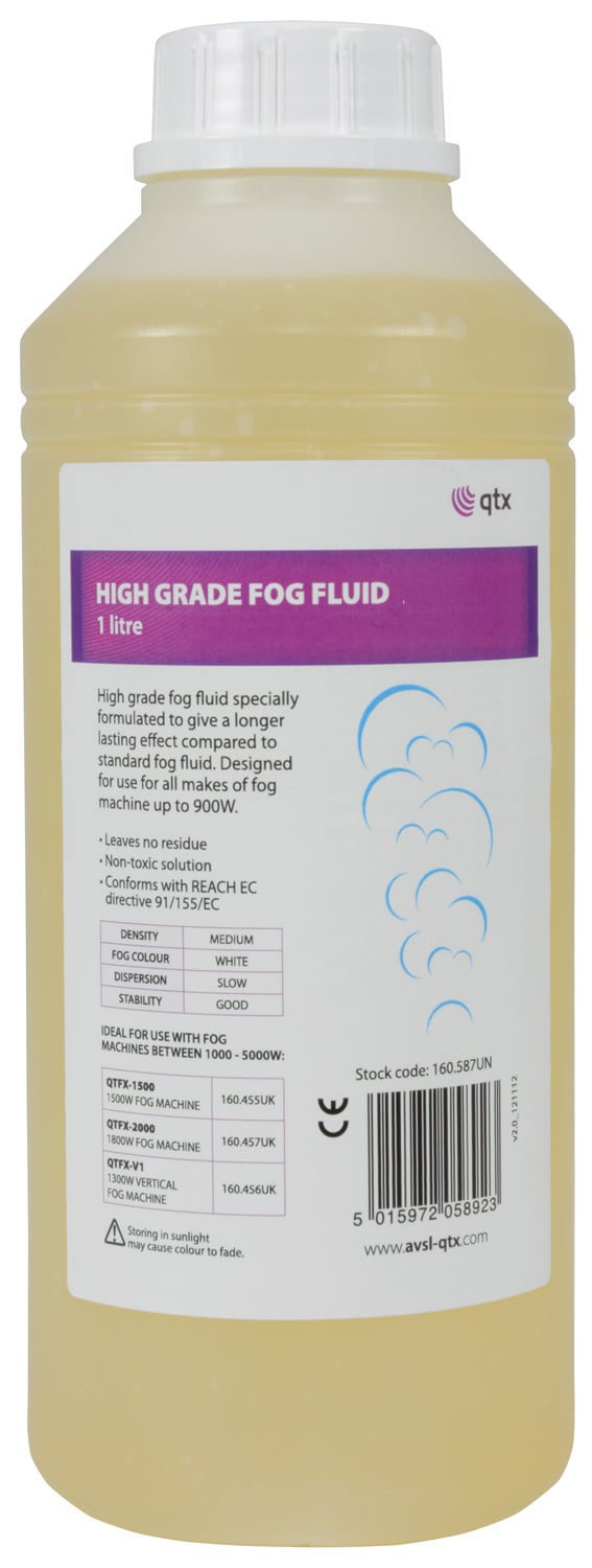 High Grade Fog Fluid Orange Fog Fluid High Grade Orange 1L