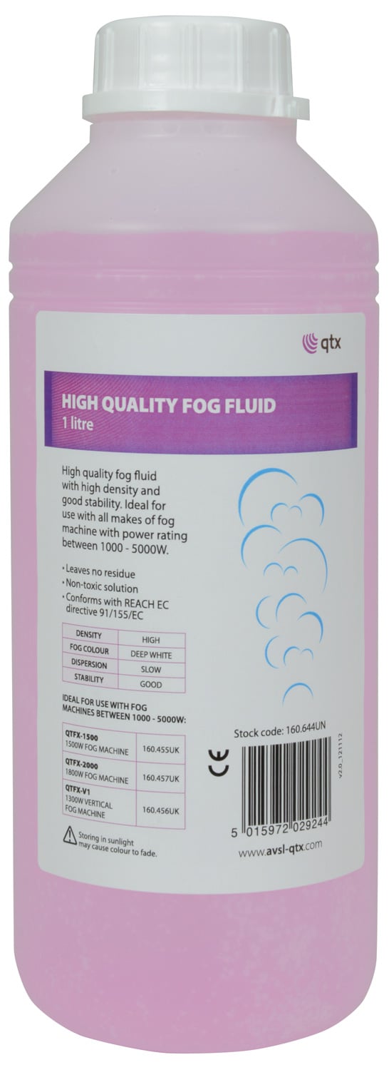 High Quality Fog Fluid Pink High Quality Fog Fluid Pink 1L