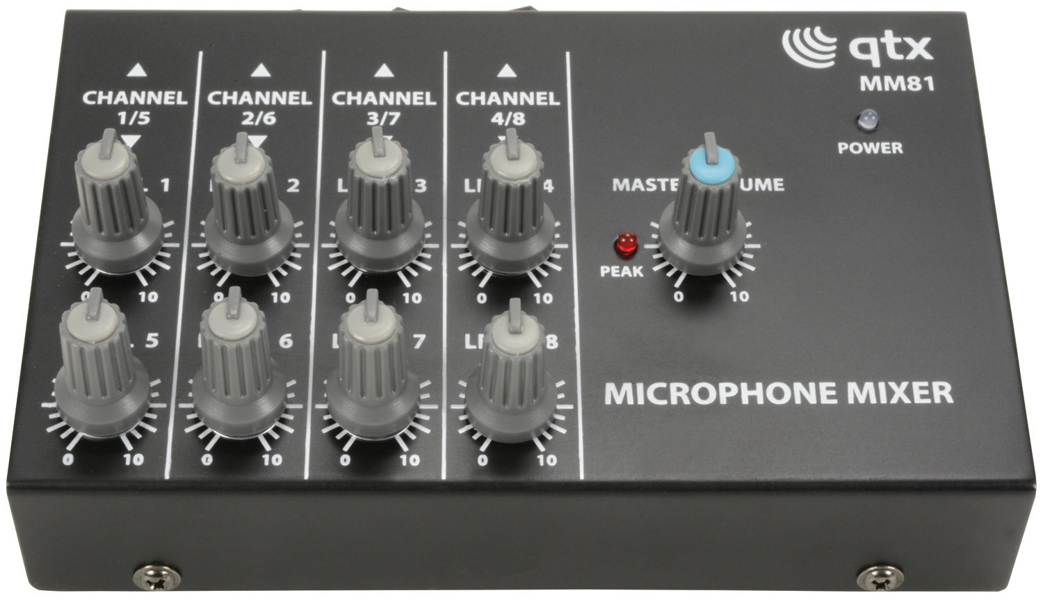 Mini Microphone Mixers 8 Channel Mini Microphone Mixer