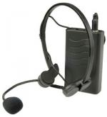 QTX Sound VHF Wireless Transmitter with Headset Microphone, 175.0MHz