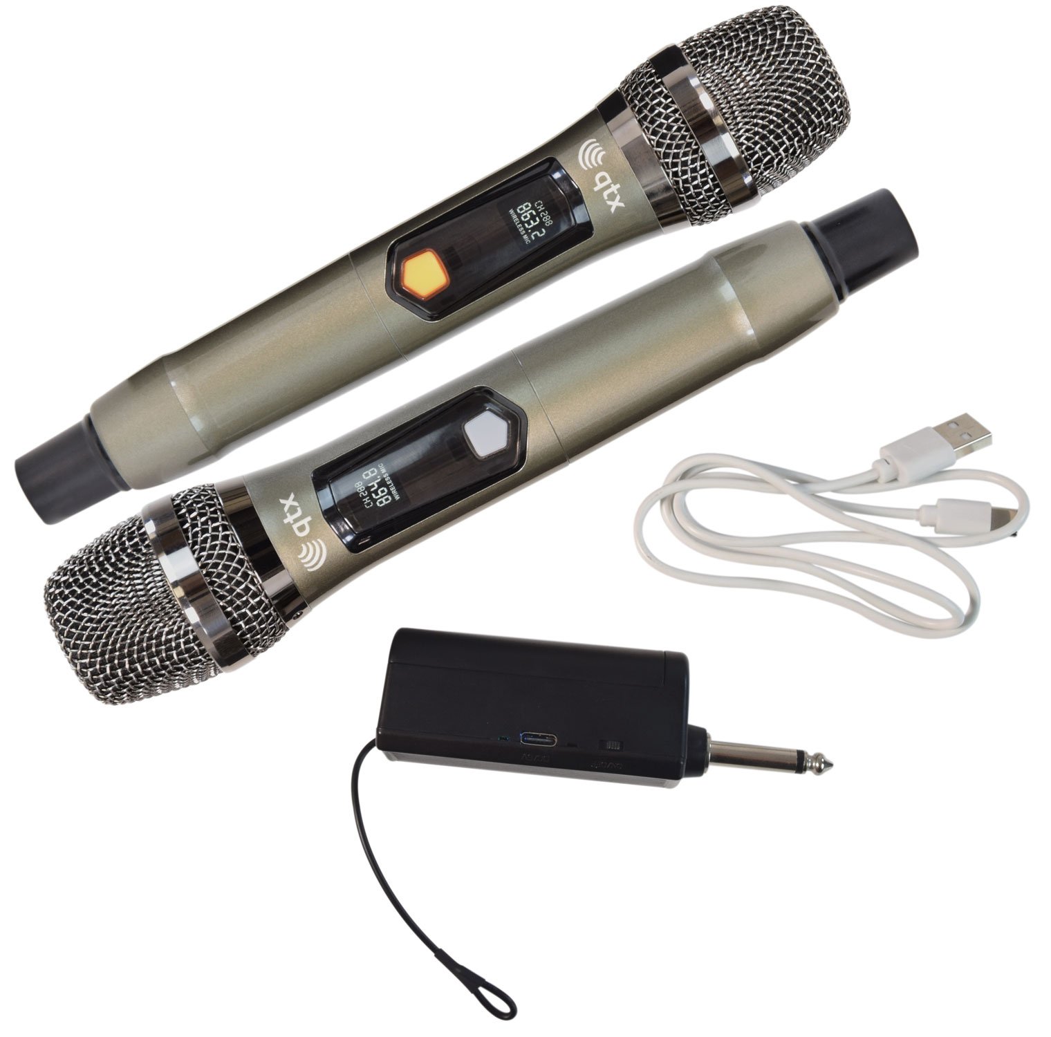 J-MIC Dual UHF Handheld System J-MIC Dual UHF Handheld Microphone System