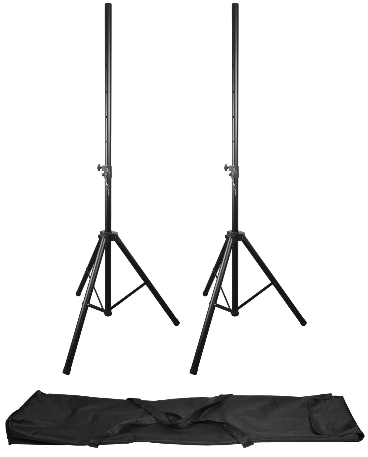 Heavy Duty Speaker Stand Kit with Bag Speaker Stand Kit 2pcs Steel