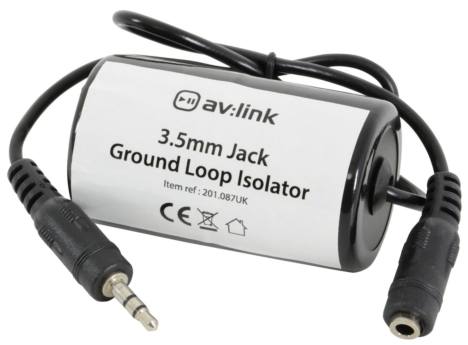 Ground Loop Isolator 3.5mm Jack - 3.5mm Socket High quality ground loop isolator