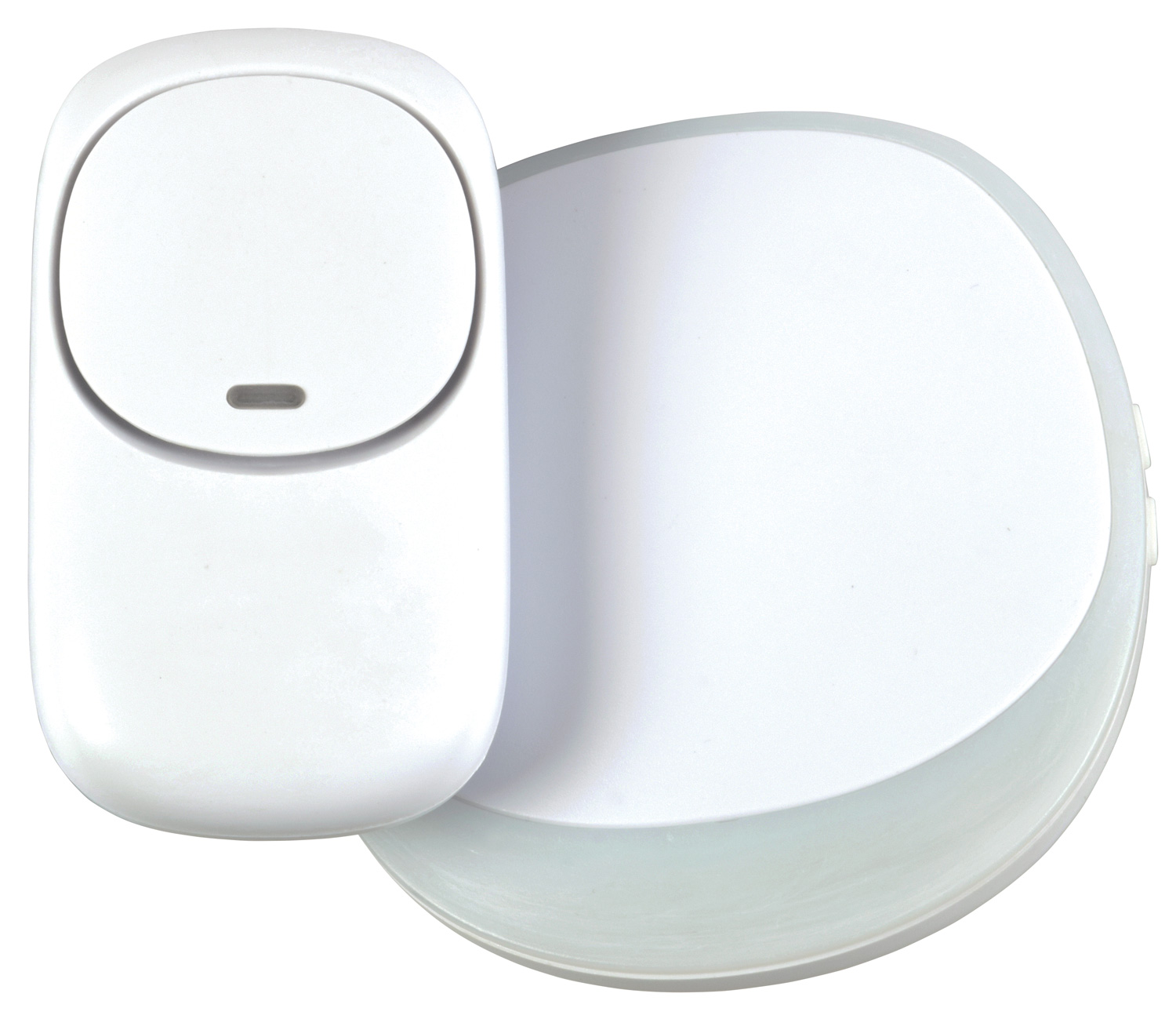 Wireless Plug-in Doorbell with LED Alert Wireless Plug-in Doorbell with LED Alert White