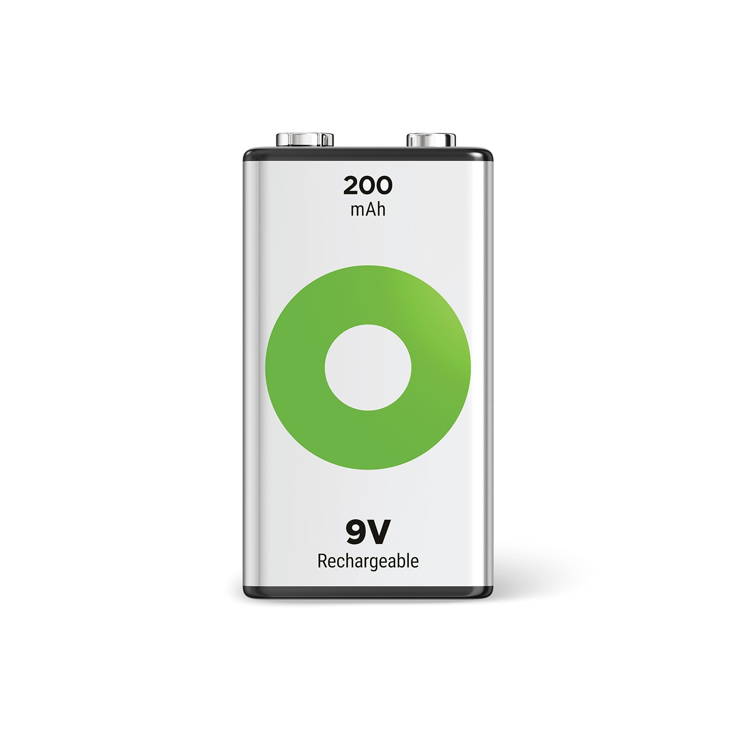 GP Recyko+ NiMH Rechargeable Batteries PP3 GP ReCyKo+ 200 9V Single