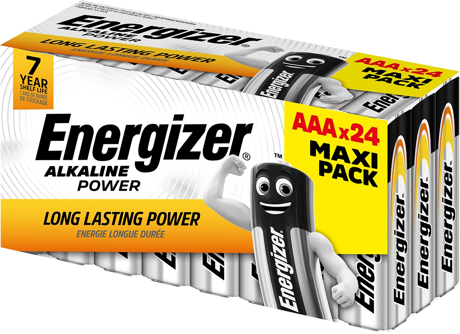 Energizer Alkaline Power 24 pack Energizer Alkaline AAA 24 pack