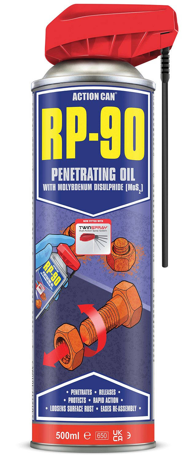 RP-90 Rapid Penetrating Oil TwinSpray 500ml RP-90 Penetrating Oil TS 500ml