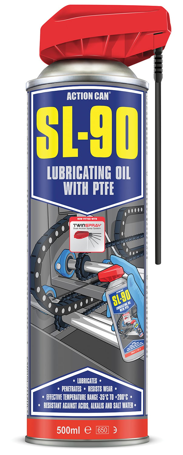 SL-90 Lubricating Oil With PTFE TwinSpray 500ml SL-90 Lubricating Oil TS 500ml