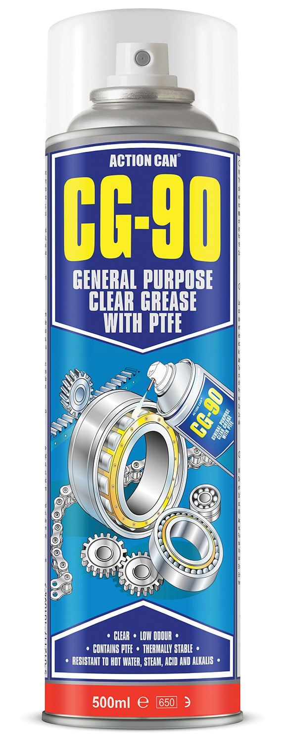 CG-90 General Purpose Clear Grease With PTFE 500ml CG-90 General Purpose 500ml