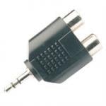 3.5mm Stereo Jack Plug 2 x RCA Phono Sockets