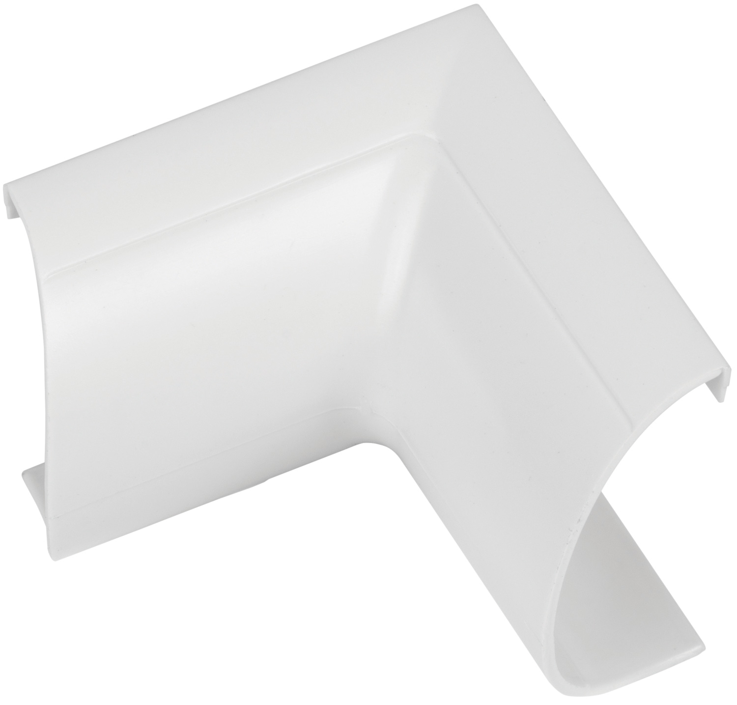 Clip-over trunking accessories 30x15 Clip-Over white Internal Bend 30x15mm Bag of 5