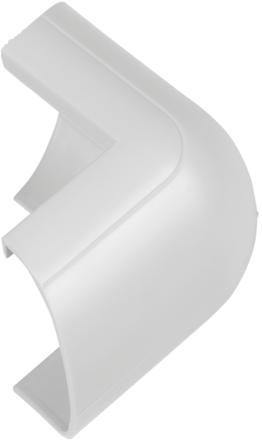 Clip-over trunking accessories 30x15 Clip-Over white External Bend 30x15mm Bag of 5
