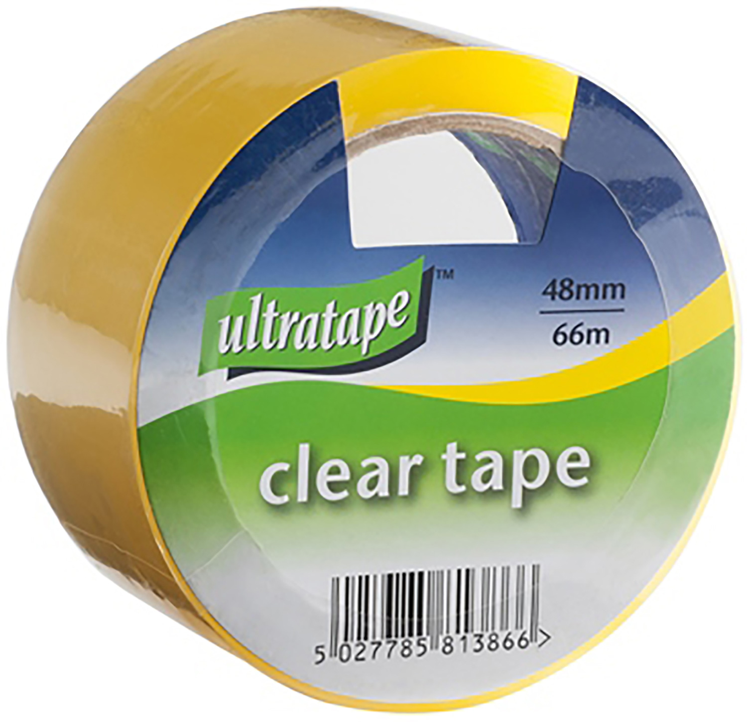 Ultratape Carton Tape 48mm x 66m Clear Carton Tape 48mm x 66m, 43 microns, Card