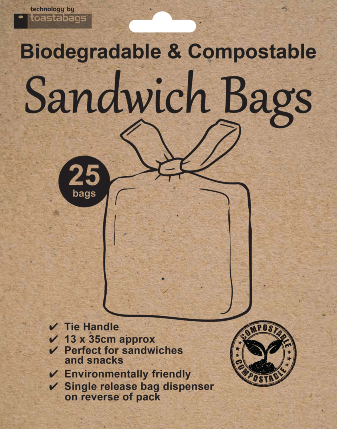Eco Sandwich Bags - 25 Pack Eco Sandwich Bags - 25 Pack