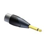 ProCab Adapter XLR Male To 6.3mm Jack Male 