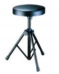 Drum Stool with Padded Seat (Chrome)