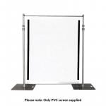 Global Truss Clear PVC Shield - 1.5m x 2m
