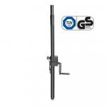 Gravity SP 2472 B Adjustable Speaker Pole with Crank, 35mm to M20, 1100 mm