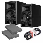 RCF Ayra Pro 6 bundle with isolation pads and cables