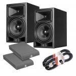 RCF Ayra Pro 8 bundle with isolation pads and cables