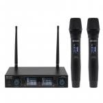 W-Audio DM 800H Twin Handheld UHF System (863.0Mhz-865.0Mhz)