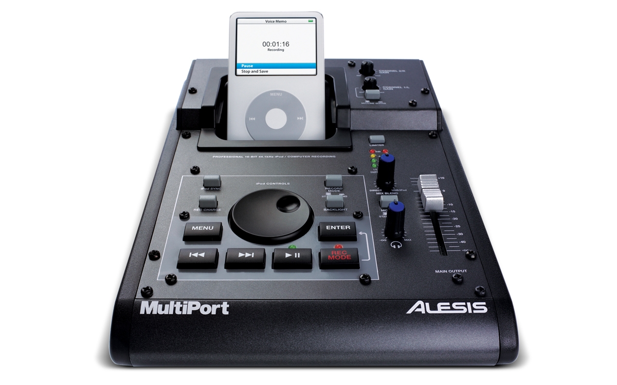 Alesis MultiPort iPod Recording Dock