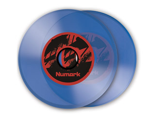 Numark 7 Inch Vinyl For NS7 (pair) - Blue
