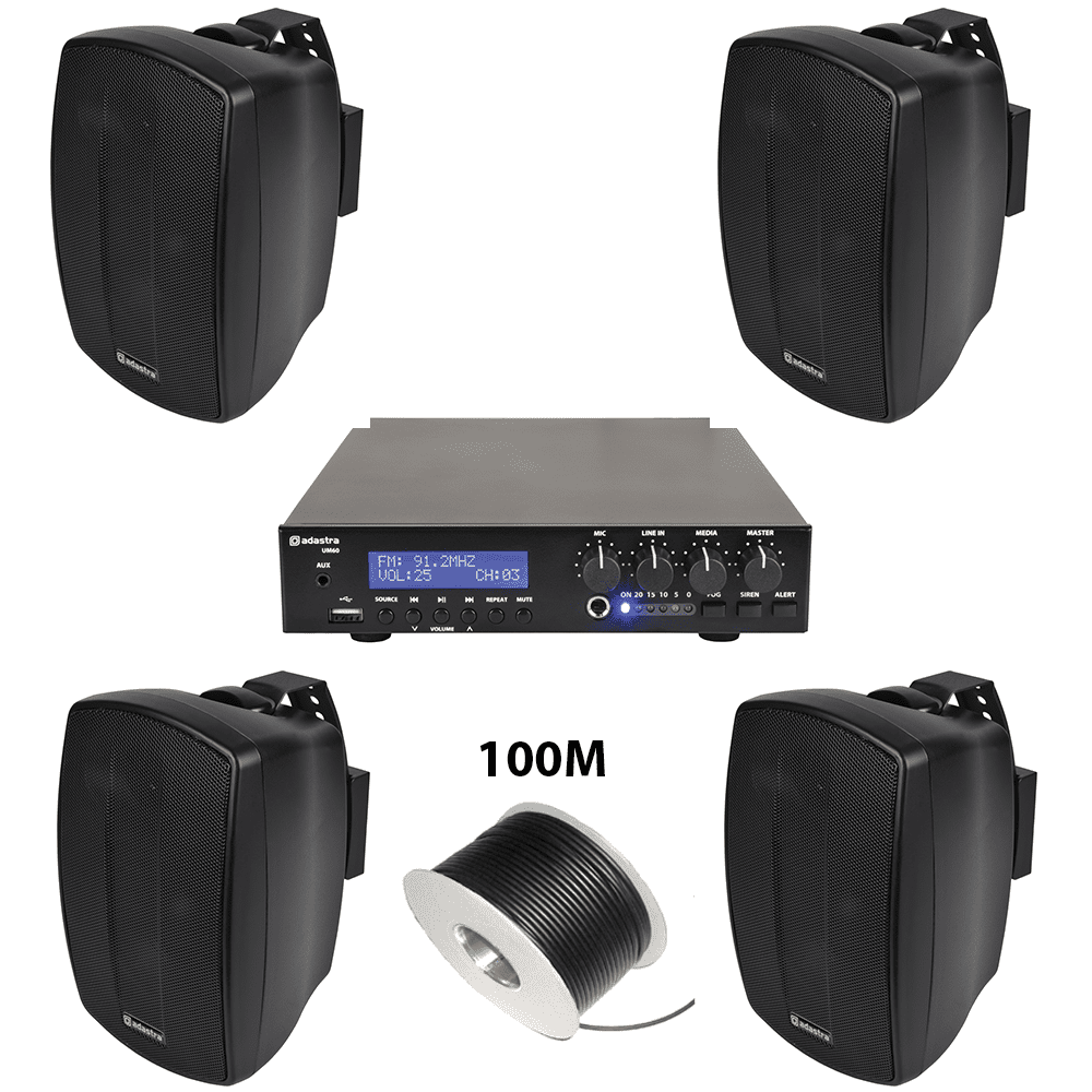 Outside Pub or Garden Background Sound System with Bluetooth