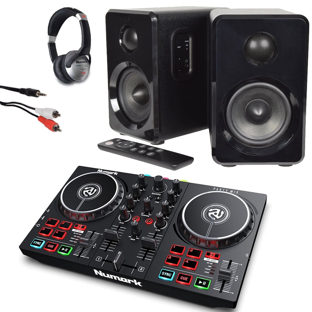 Numark Party Mix 2 speaker bundle