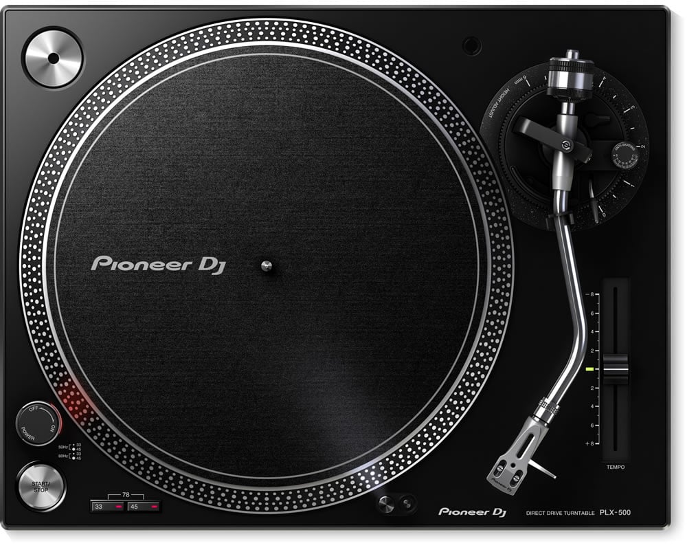 Pioneer PLX-500-K Turntable - Black Version