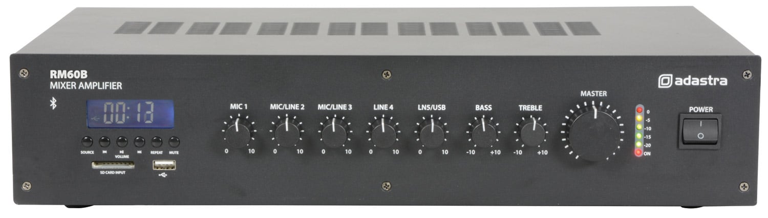Adastra RM60B Mixer Amp with Bluetooth