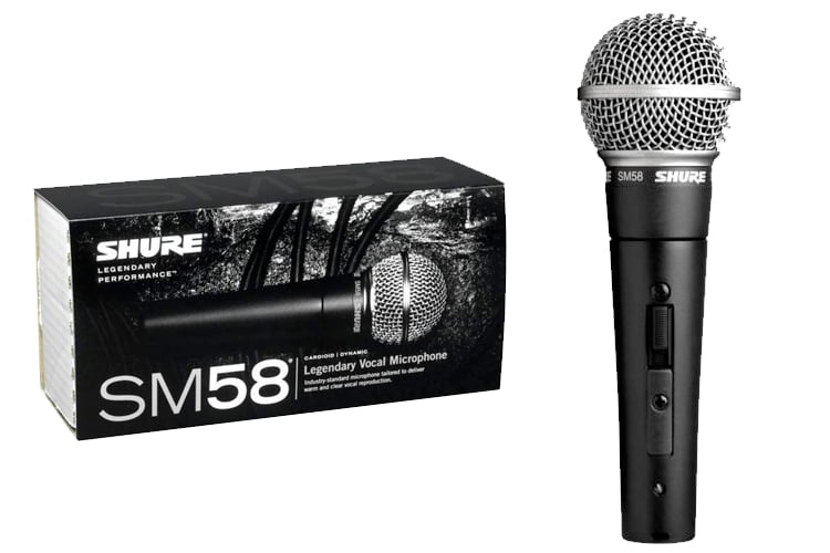 Shure SM58SE Dynamic Vocal Microphone with Switch