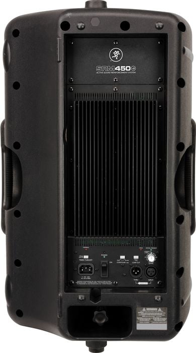 Mackie SRM450 v2 Black Active Speaker Back
