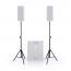 LD Systems DAVE 8 SET 2 - 2 x speaker stand with transport bag