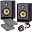 KRK Rokit RP8 G4 Bundle with Isolation Pads & Cables